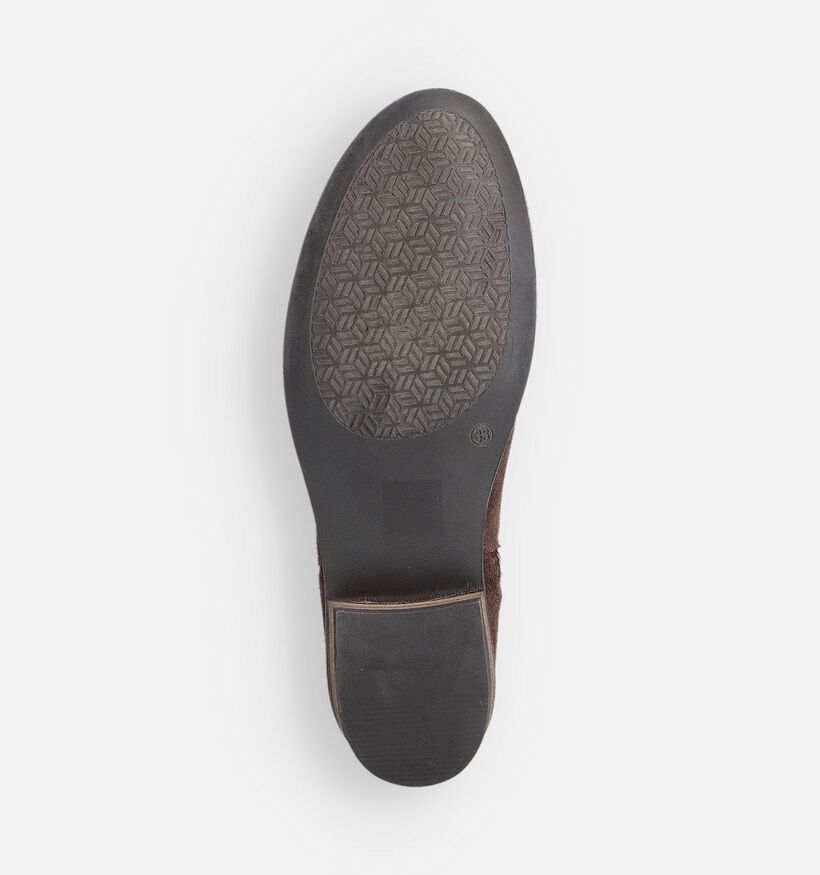 Milo & Mila Santiags en Marron pour filles (363422)