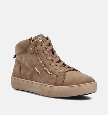 Tamaris High Sneakers Bruin