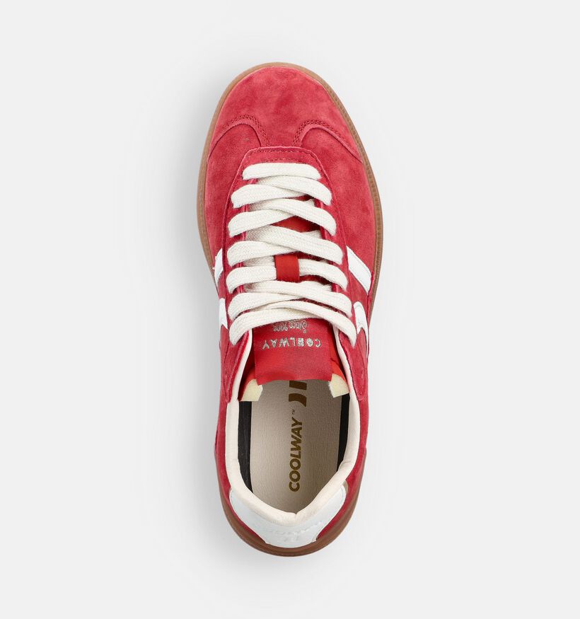 Coolway Duck Baskets en Rouge pour femmes (364657) - pour semelles orthopédiques