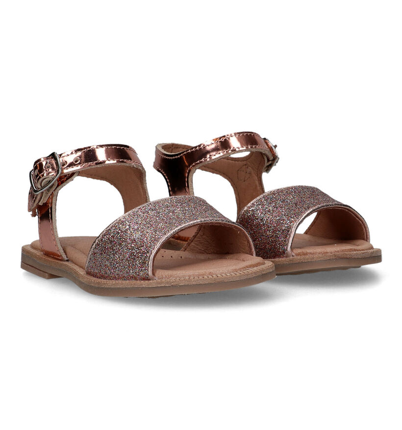 Milo & Mila Rose gold Sandalen voor meisjes (324512)