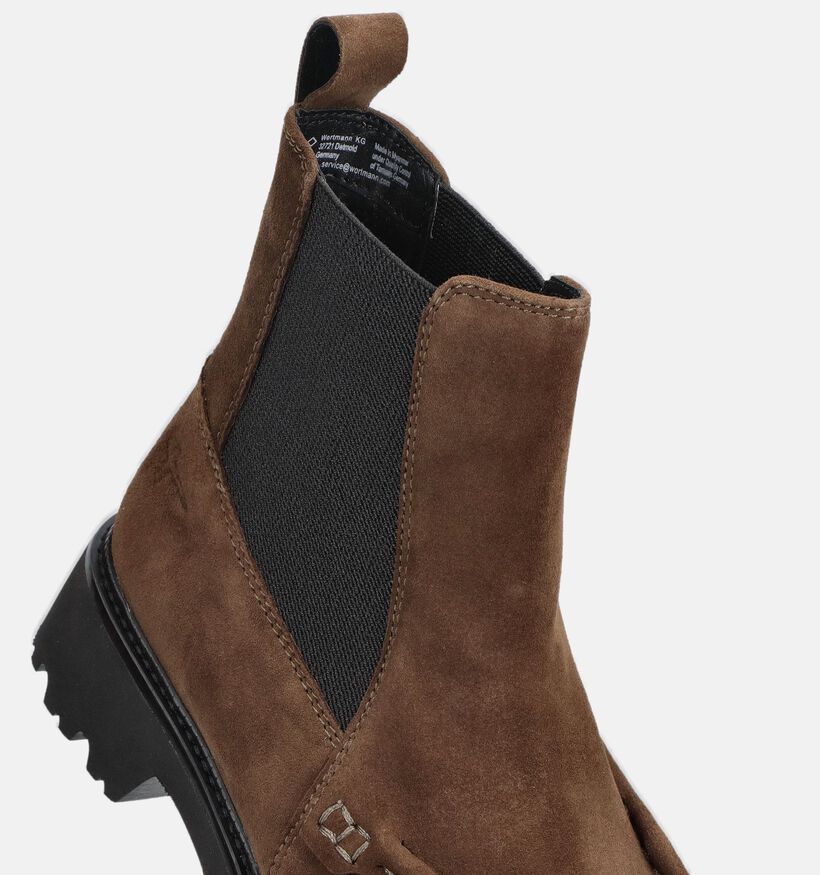 Tamaris Bottines Chelsea en Vert pour femmes (380802)