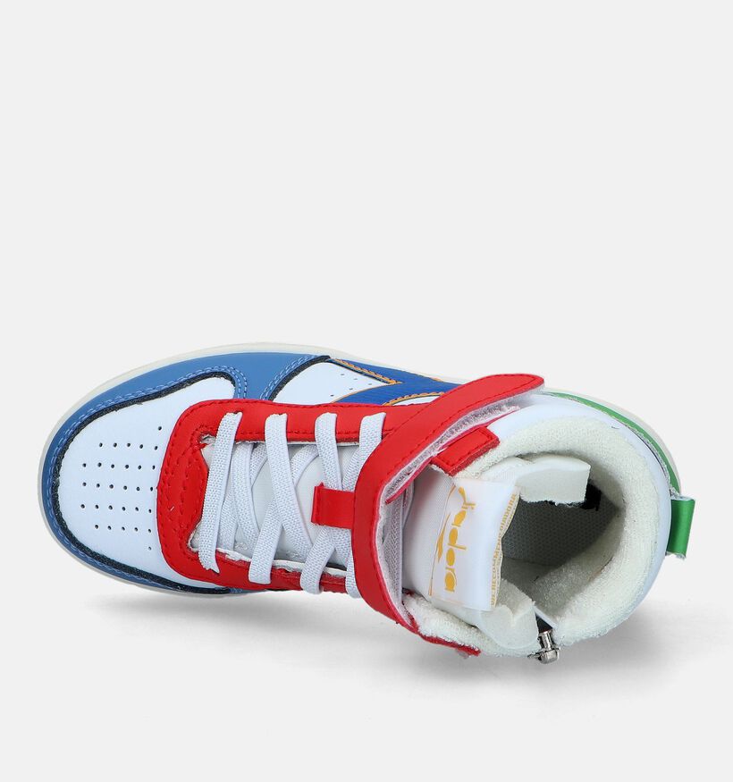 Diadora Magic Baskets en Blanc pour garçons (302950)