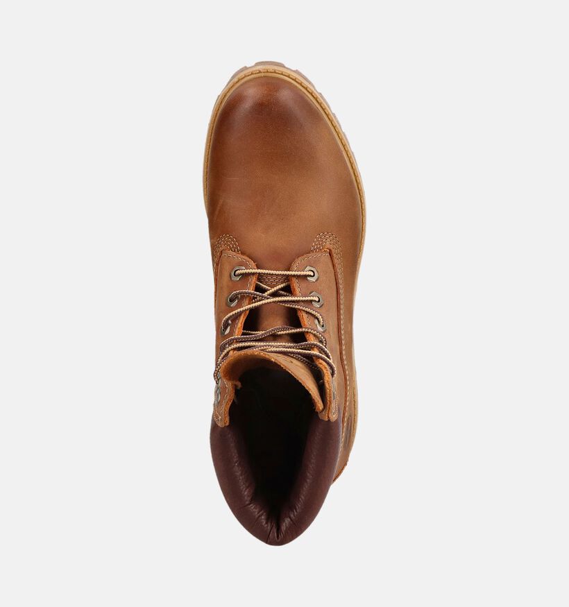 Timberland 6 Inch Premium Boot Cognac Boots met Veters voor heren (376470) - geschikt voor steunzolen