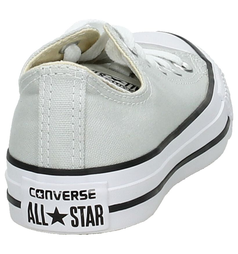 Converse Chuck Taylor All Star OX Baskets en Bleu en textile (266024)