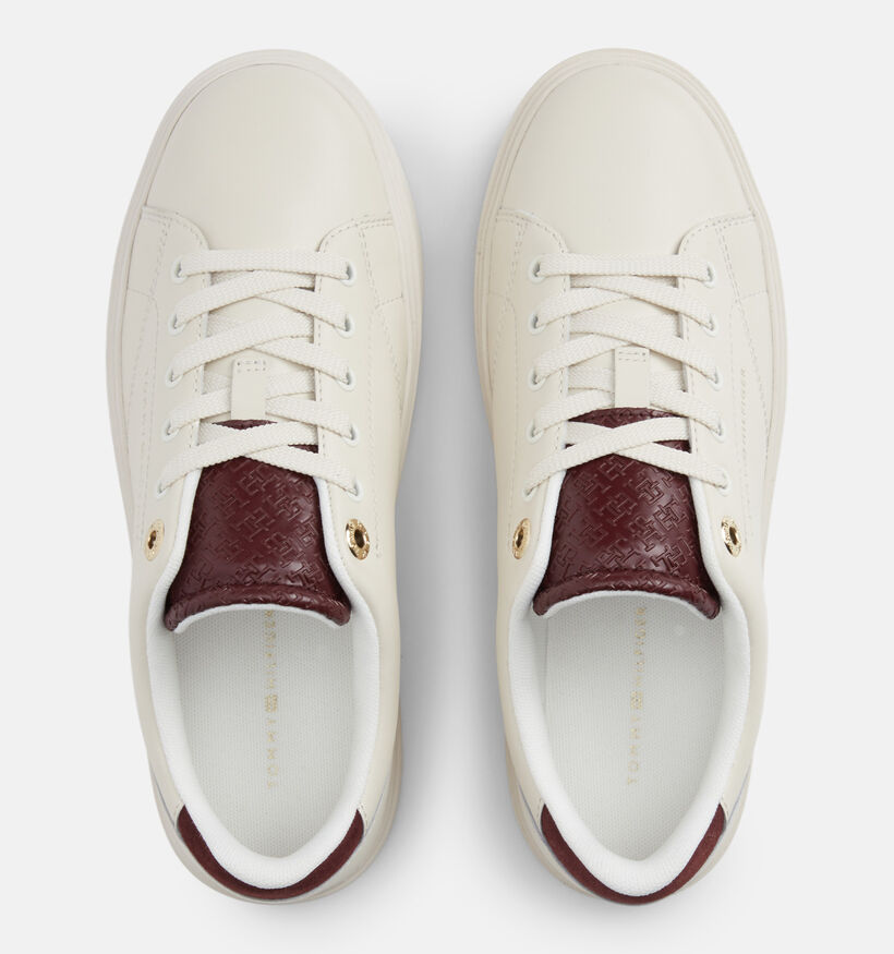Tommy Hilfiger Witte Sneakers voor dames (378109) - geschikt voor steunzolen