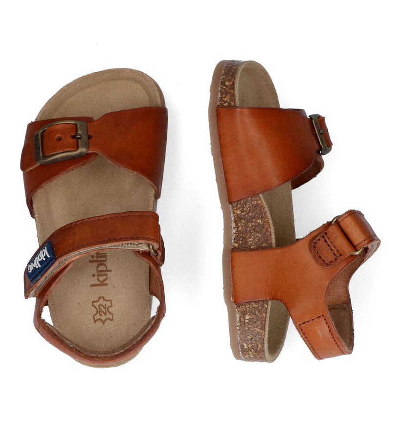 Kipling Fabio Cognac Sandalen in leer (308877)