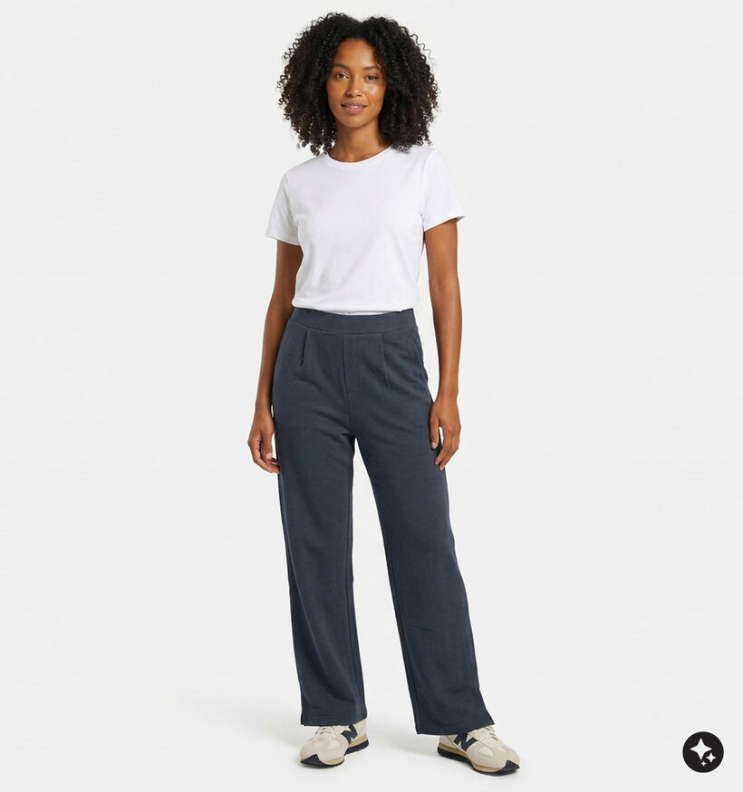 Elbsand Marja Donkerblauwe Geklede Broek voor dames (381280)