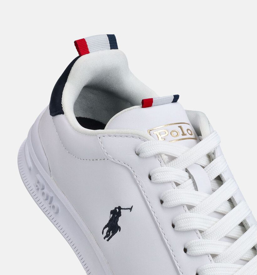 Polo Ralph Lauren HRT CT II Baskets habill&eacute;es en Blanc pour femmes (369538)
