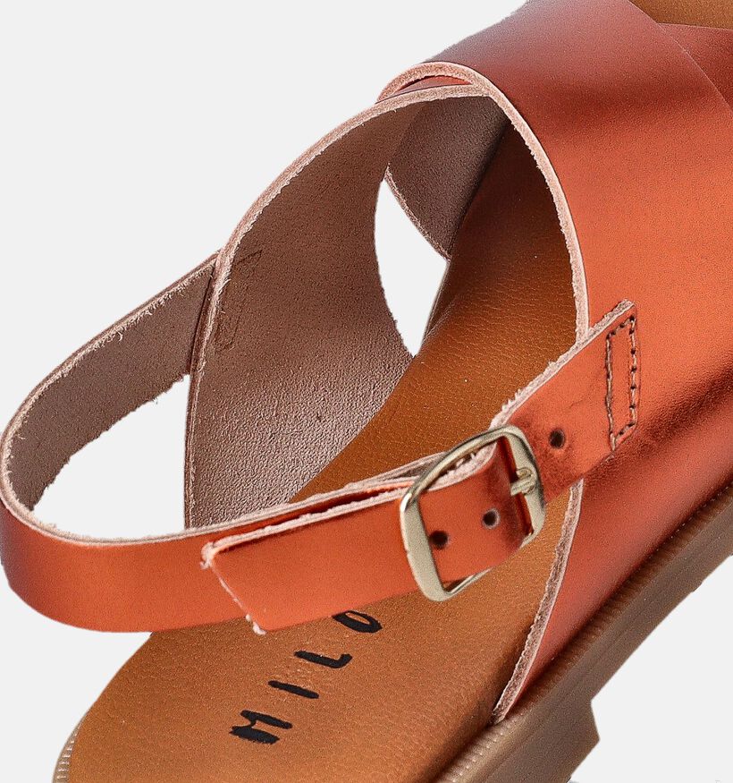 Milo & Mila Oranje Sandalen voor meisjes (356902)
