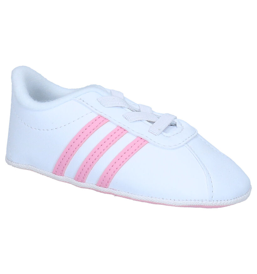 Witte Babysneakers adidas VL Court 2.0 voor meisjes (237010)