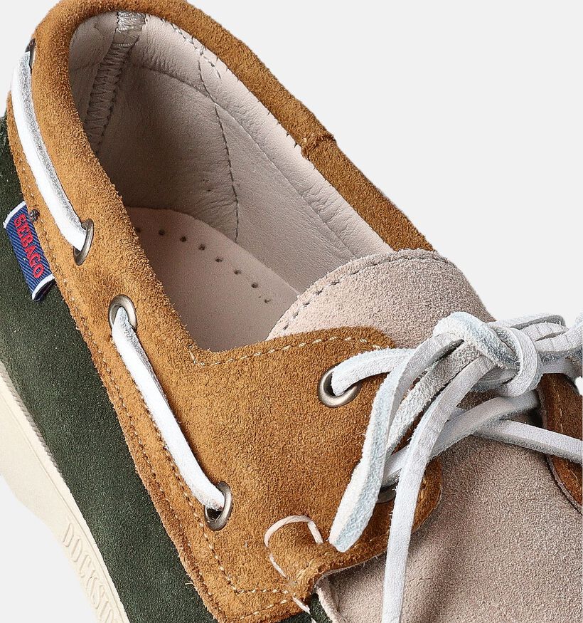 Sebago Dockside Portland Bootschoenen Kaki voor heren (353758)