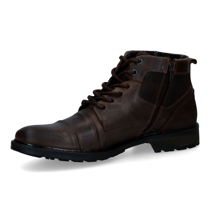 Bullboxer Boots à lacets en Marron pour hommes (313080)