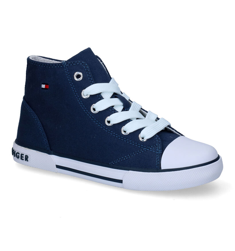 Tommy Hilfiger Chaussures hautes en Bleu foncé pour filles, garçons (303923)