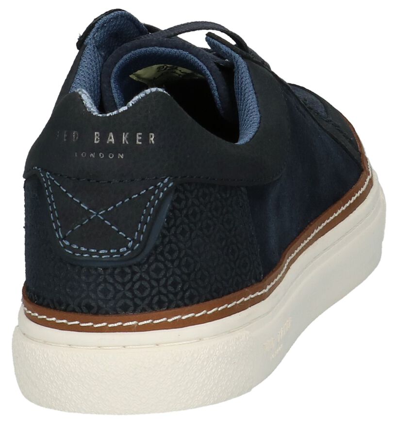 Ted Baker Rouu Donker Blauwe Lage Sneakers, , pdp
