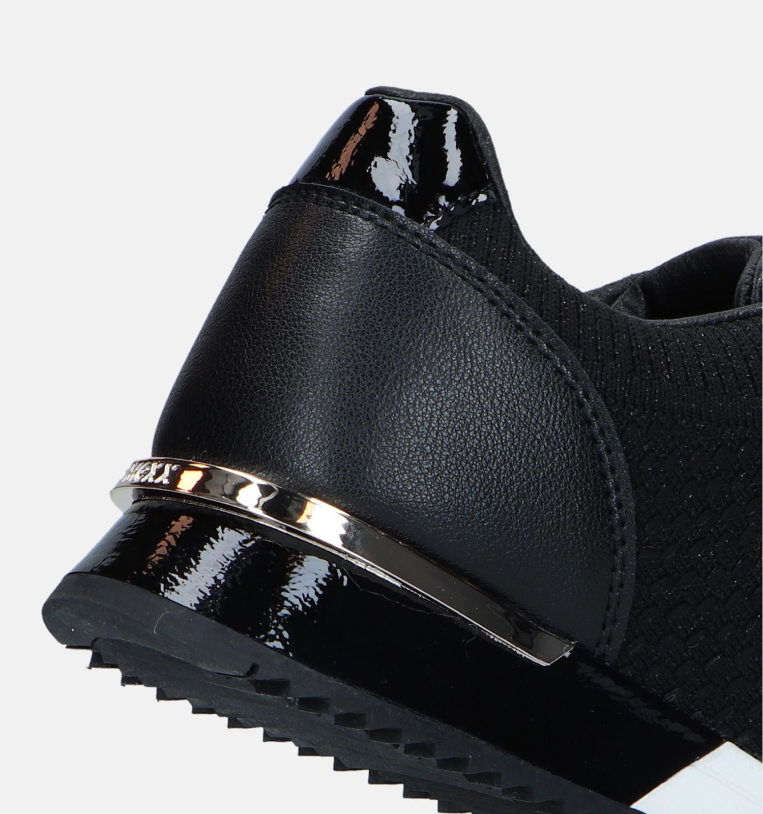 Mexx Gitte Glitter Zwarte Sneakers Dames Sneakers Online op TORFS.BE