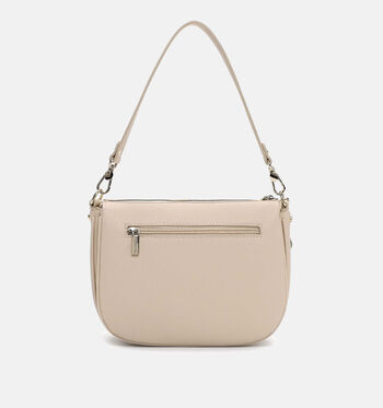 Tamaris Schoudertassen Zwart/Beige