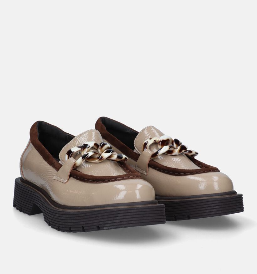 Softwaves Beige Instappers voor dames (332675) - geschikt voor steunzolen