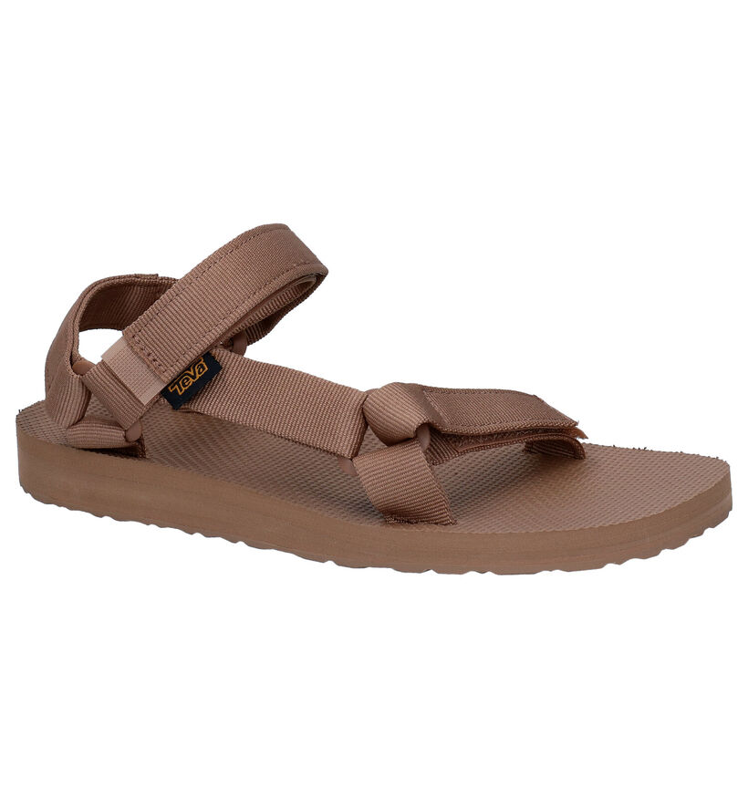Teva Original Universal Sandales en Beige en textile (326094)