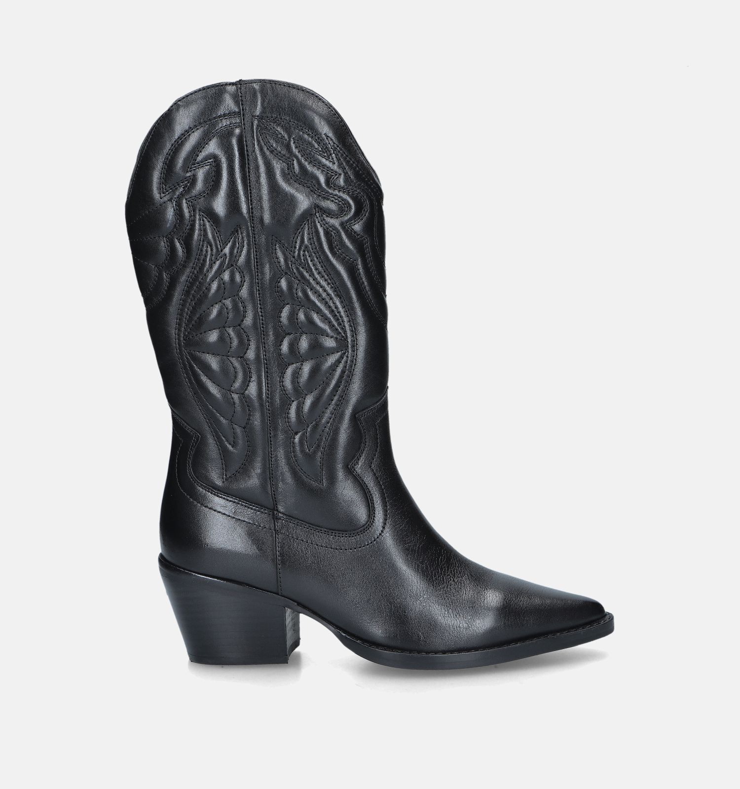 Bronx Jukeson Zwarte Cowboy boots Dames Boots Laarzen Online op TORFS.BE