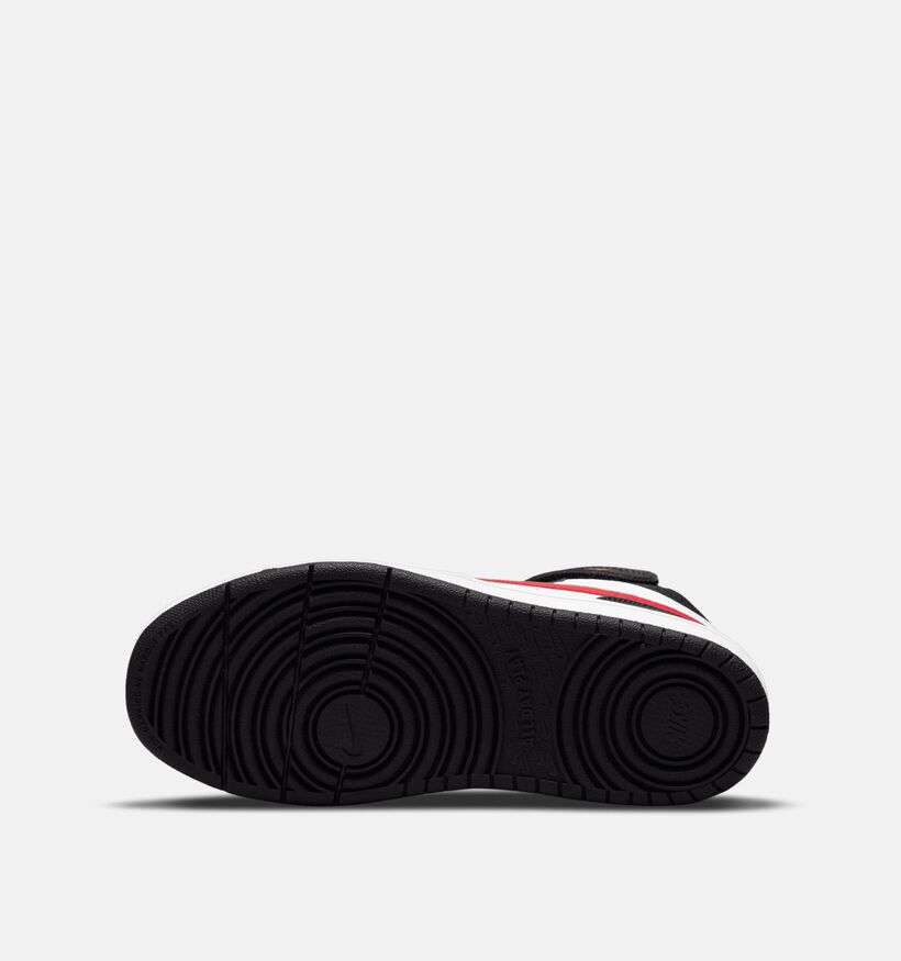 Nike Court Borough Mid Zwarte Sneakers voor jongens (377282)