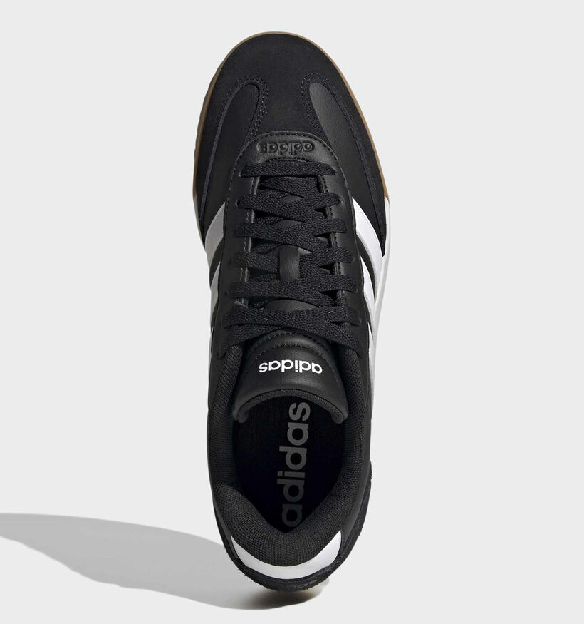 adidas VL Court Baskets basses en Noir pour hommes (375283) - pour semelles orthop&eacute;diques