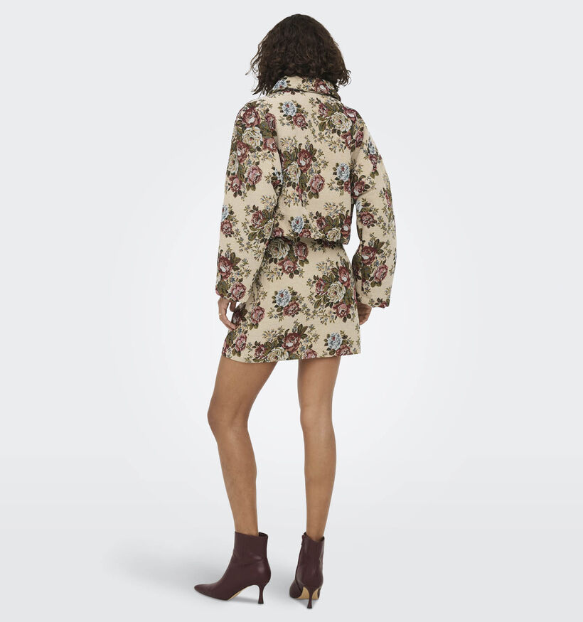 JDY Flola Jupe mi-longue en Beige pour femmes (378289)