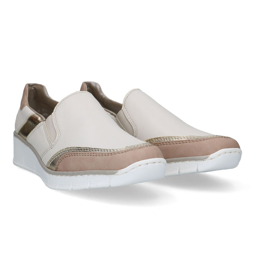 Rieker Chaussures à enfiler en Beige pour femmes (320341)