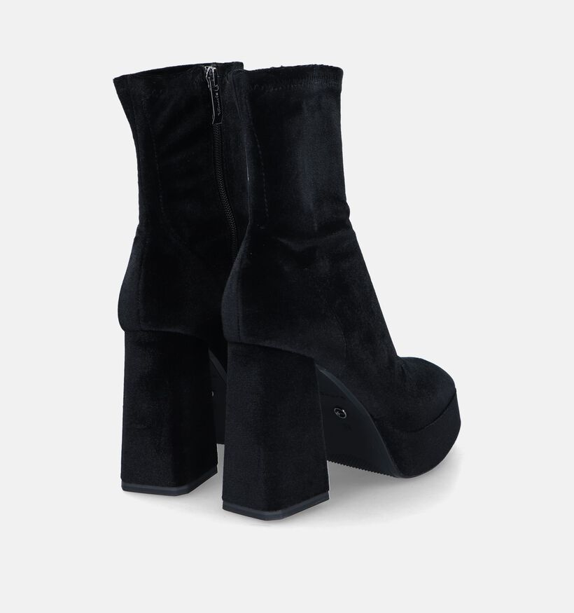 Tamaris Bottines avec plateau en Noir pour femmes (330540)