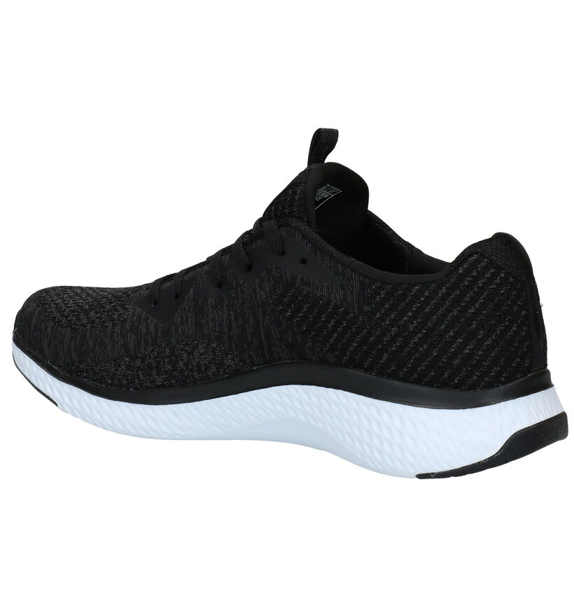 Skechers Solar Fuse Baskets en Noir en textile (277902)