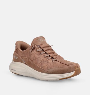 Skechers Memory Foam Low Sneakers Cognac