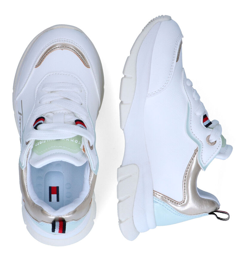 Tommy Hilfiger Witte Sneakers voor meisjes (303909) - geschikt voor steunzolen