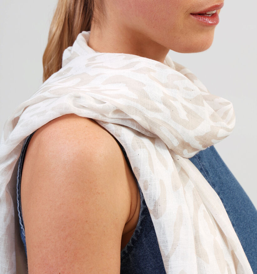 Via Limone Beige Sjaal voor dames (361871)