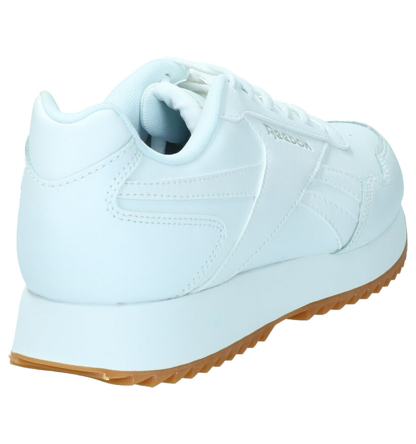 Reebok Royal Glide Baskets en Blanc en cuir (261853)