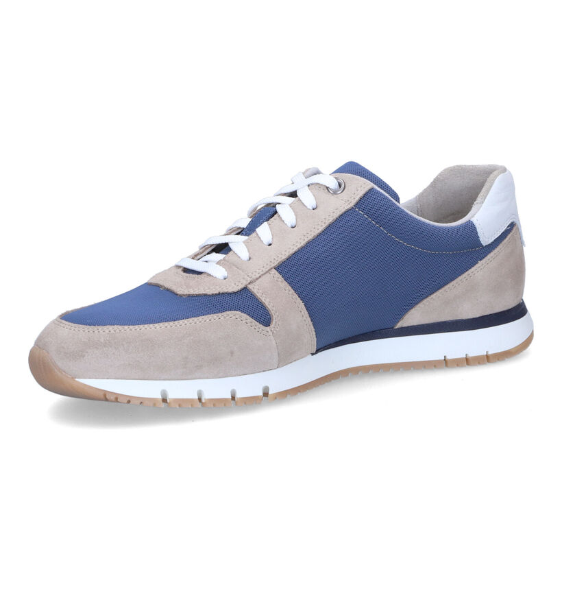 Comfort Chaussures plates en Bleu en daim (305653)