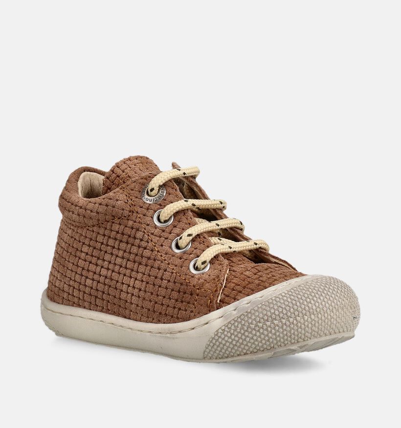 Naturino Cocoon Baskets pour b&eacute;b&eacute; en Brun fonc&eacute; pour filles, gar&ccedil;ons (371641) - pour semelles orthop&eacute;diques