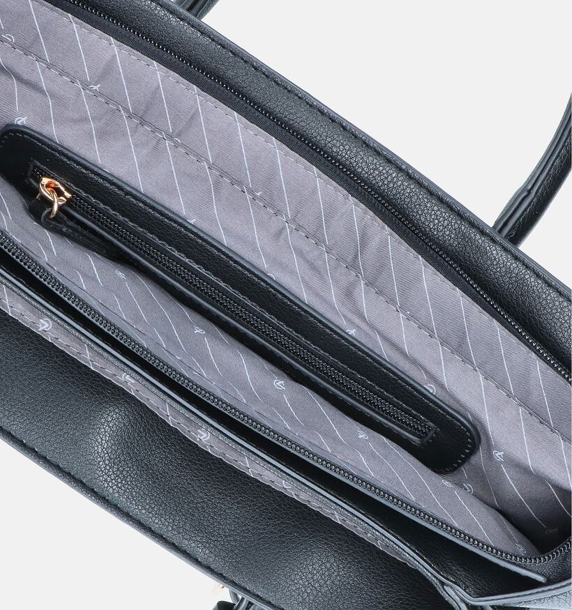 L.Credi Konstanze Sac à main en Noir pour femmes (356121)