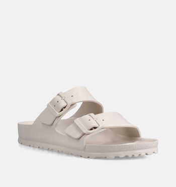 Birkenstock Arizona Nu-pieds Eggshell/Pure Sage