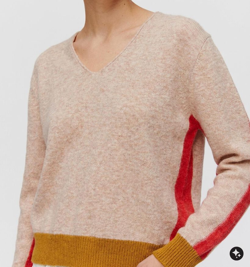 Minuit Douze Lysea Beige Trui voor dames (381856)