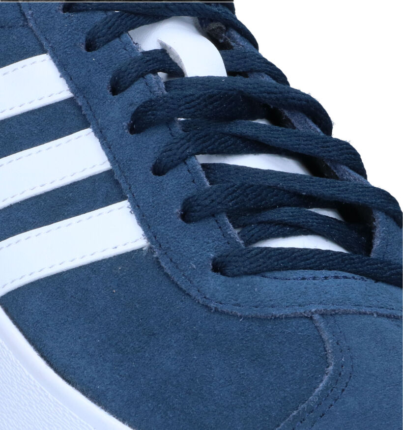 adidas VL Court 2.0 Blauwe Sneakers voor heren (324922) - geschikt voor steunzolen
