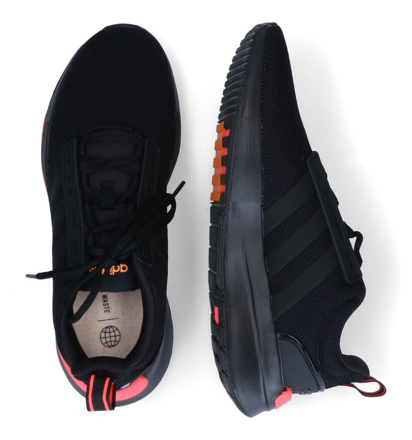 adidas Racer Zwarte Sneakers voor heren (308508) - geschikt voor steunzolen