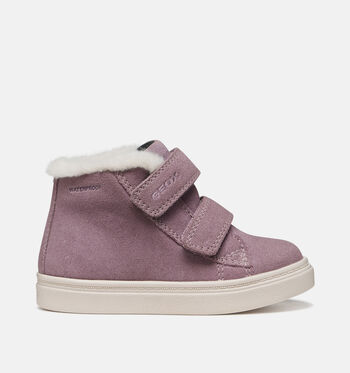 Geox High Sneakers Bruin/Roze/Brons