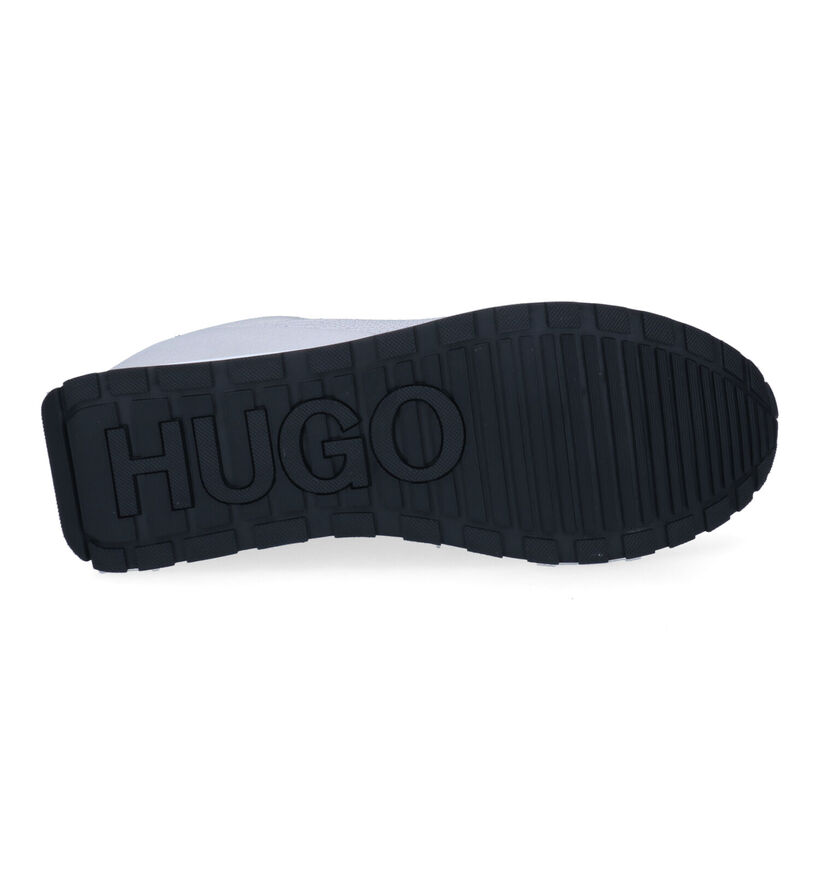 Hugo Icelin Runn Baskets en Bleu pour hommes (301364) - pour semelles orthopédiques