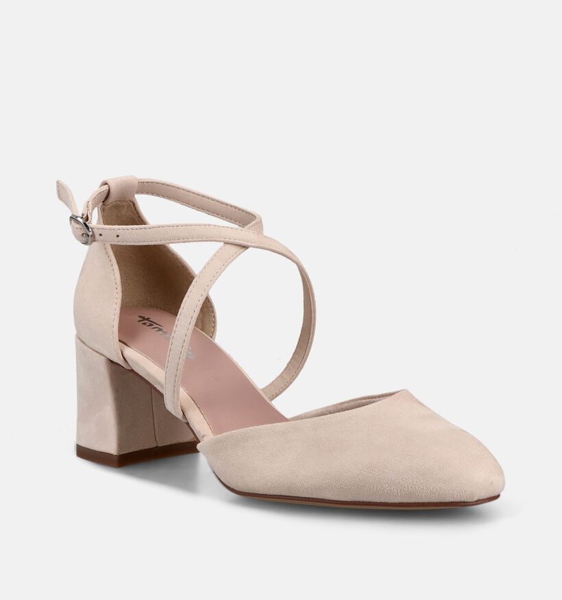 Tamaris Roze Pumps met bandje voor dames (367625)