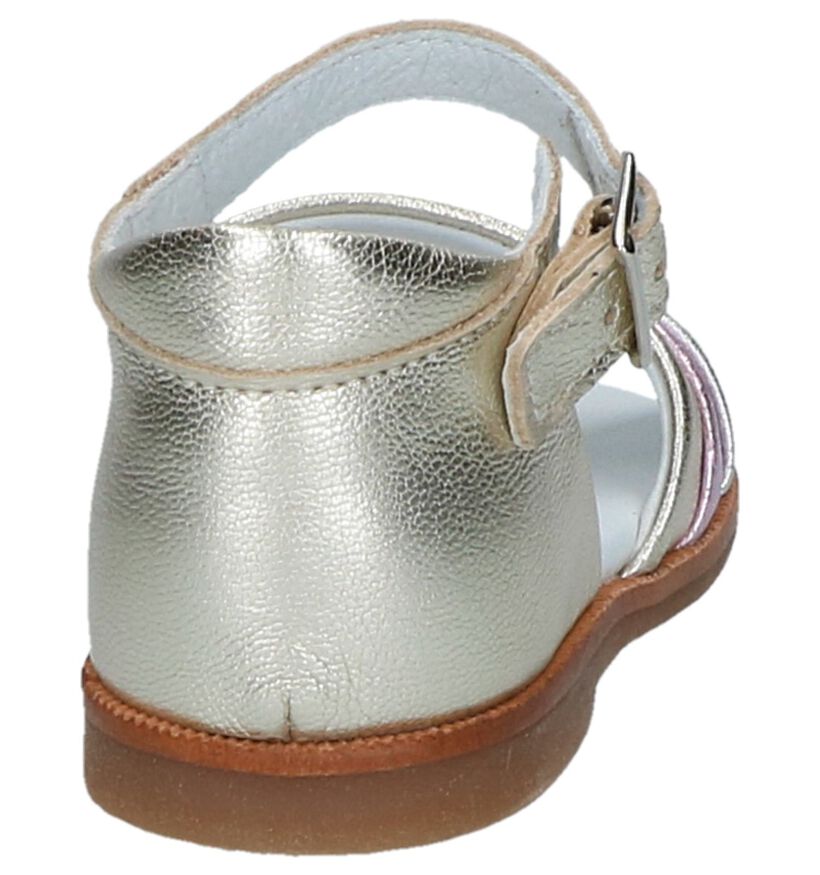 Beberlis Sandales pour bébé en Or en cuir (245730)