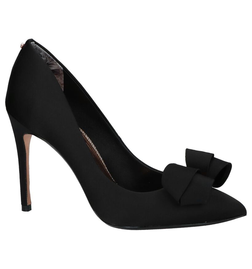 Ted Baker Skalett Zwarte Pumps met Strik, , pdp