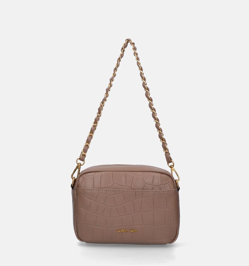 Laurent David Taupe Crossbody Tas voor dames (333639)