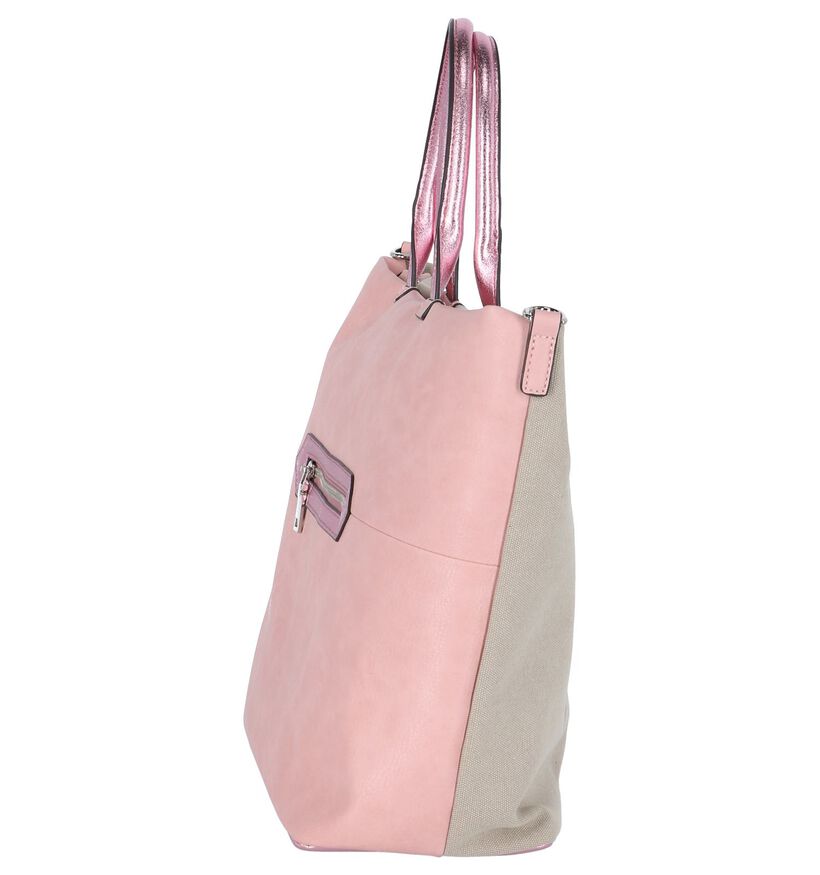 BOO! Sac de plage en Beige en textile (215233)