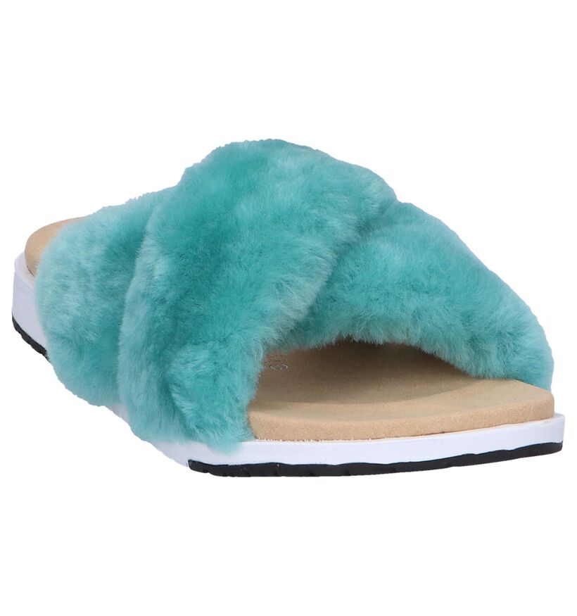 Turquoise Slippers EMU Mareeba in wol (245683)