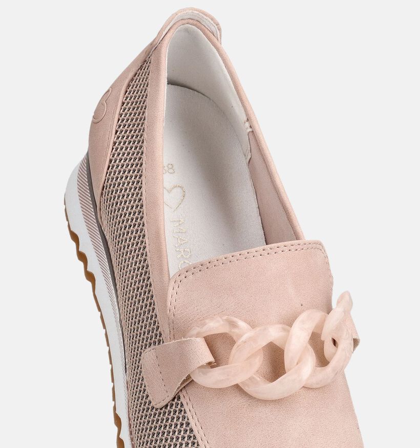 Marco Tozzi Roze Mocassins voor dames (367956) - geschikt voor steunzolen