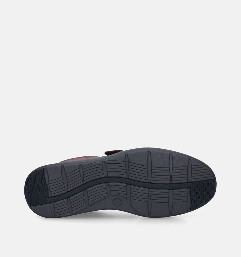 Clarks Un Abode Strap Bruine Velcroschoenen voor heren (313696) - geschikt voor steunzolen